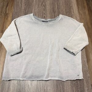 American Eagle Outfitters Gray Top